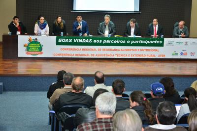AMCG participa de Conferência  Alimentar e Nutricional