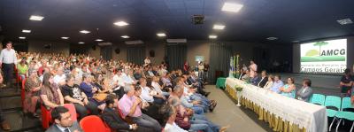 Cerimônia de Posse da AMCG conta com lideranças do Estado
