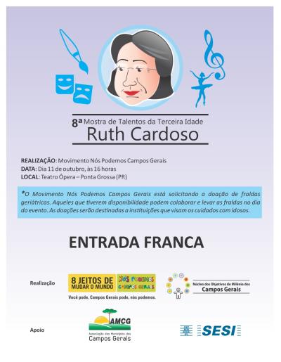 Mostra de Talentos da 3ª Idade acontece neste domingo