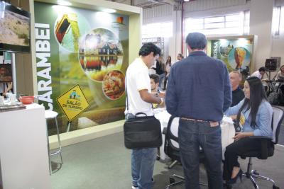 Municípios da AMCG mostram atrativos no Salão de Turismo