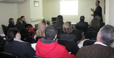 TCE aborda previdência durante curso em PG